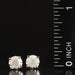 14K Gold with 0.77 CTW Diamond Stud Earring.Diamond Solitaire Earrings.-EZ Jewelry and Decor