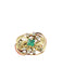 Antique 18k Gold, Diamond & Emerald Ring, size 6-EZ Jewelry and Decor