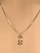 10k Gold Love necklace Three Hearts Italian, 20”