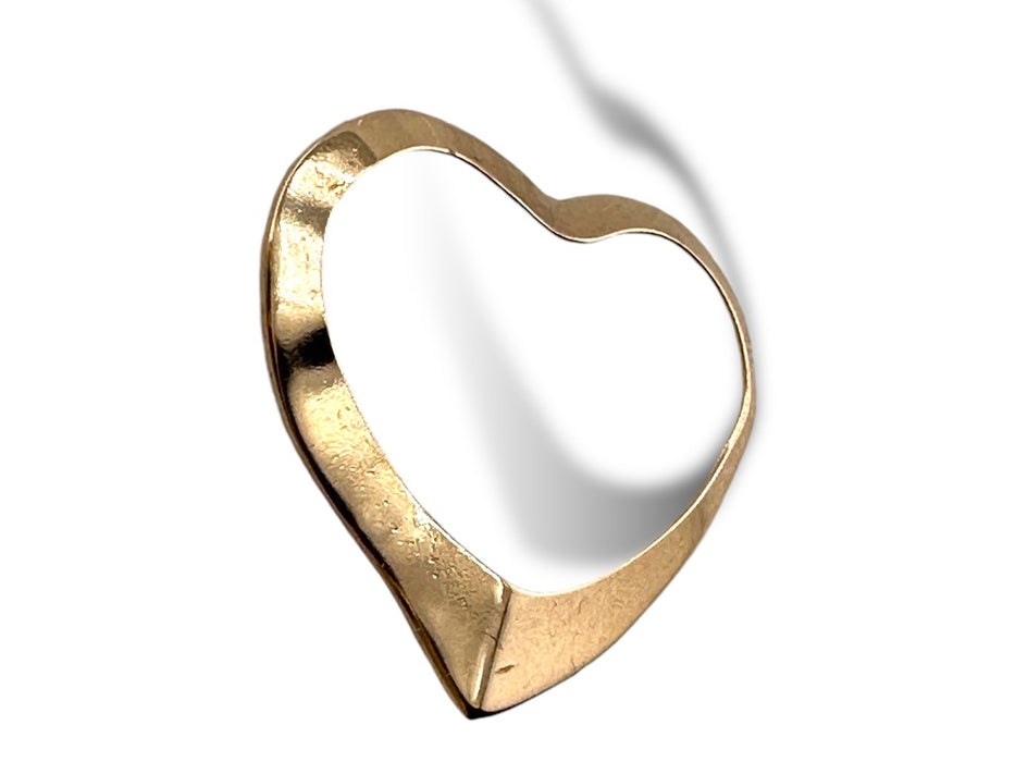 14k Heart Pendant in Tiffany Style-EZ Jewelry and Decor