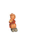 Small vintage porcelain Hummel figurine of a girl in a red dress playing a trumpet, sitting with blue shoes. - Vintage Goebel Hummel Figurines #391- Girl With Trumpet, TMK-4 - Decoration Color_Multi colors, Decoration Price_ 100 to 250, Decoration Size_Small, Decoration_ Porcelain / ceramic, Decoration_Figurine, Decoration_Hummel Figurin - Default Title - EZ Art, Decor & Jewelry