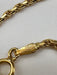 18k Diamond-Cut Rope Chain 18" Necklace. Italian Gold Necklace. 7.5g.-EZ Jewelry and Decor