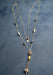 Jewelry - 18K Yellow Gold Strand 33”Y Necklace With Geometric Stations