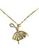 Gorgeous 14K Gold &  2.20 mm Diamond Ballerina Pendant Necklace. 16"-EZ Jewelry and Decor