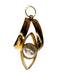 18k Gold Pendant on 10K Gold Chain 21”-EZ Jewelry and Decor