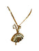 Gorgeous 14K Gold &  2.20 mm Diamond Ballerina Pendant Necklace. 16"-EZ Jewelry and Decor