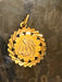 Allah Pendant in 18k Yellow Gold, Gold 1 1/4 inch, الله Pendant, Hand Crafted-EZ Jewelry and Decor