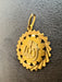 Allah Pendant in 18k Yellow Gold, Gold 1 1/4 inch, الله Pendant, Hand Crafted-EZ Jewelry and Decor