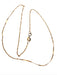 21k Gold Twist Chain NecklaceMarked 21k,  16" Long-EZ Jewelry and Decor