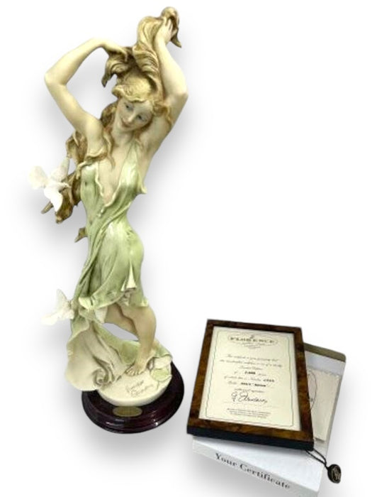 Florence Giuseppe Armani Sculpture, Aurora 844C, Limited Edition 4753/7500- with Box and COA-EZ Jewelry and Decor