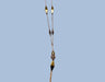 18K Yellow Gold Strand 33”Y Necklace with Geometric Stations-EZ Jewelry and Decor