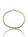 10k Gold Hugs And Kisses Necklace, 17",