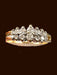 Antique Diamond Ring . 14 pieces of Diamonds. Engagement / Wedding / Formal Ring Size 8.5-EZ Jewelry and Decor