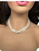 Fresh Water PEARL NecklaceFive strands w/ 14kt Gold Clasp, 18" , Vintage-EZ Jewelry and Decor