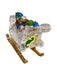 Waterford Christmas Sled with presents, from the Crown Jewels Collection in original box-EZ Jewelry and Decor