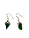 Sterling Silver 10.82CT Lab Grown Gemstone Geometric Dangle Earrings, Emerald Earrings-EZ Jewelry and Decor