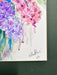 Modern Watercolor Original Flower Framed Painting. By R.Mansourkhani 18” x 21”-EZ Jewelry and Decor