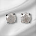 14K 0.62 CTW Diamond Stud Earrings.Diamond Solitaire Earrings.-EZ Jewelry and Decor