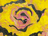 Shaida Mansourkhani, Yellow Roses, Framed Acrylic Original Painting. 23.5” x 19.5”-EZ Jewelry and Decor