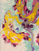 Iris,  Abstract Triptych Framed Original Paintings, Each Painting 24” x 20”, by artist R. Mansourkhani,-EZ Jewelry and Decor
