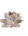 Vintage Swarovski Waterlily White Crystal Candle Holder (Small)2” x 3”-EZ Jewelry and Decor
