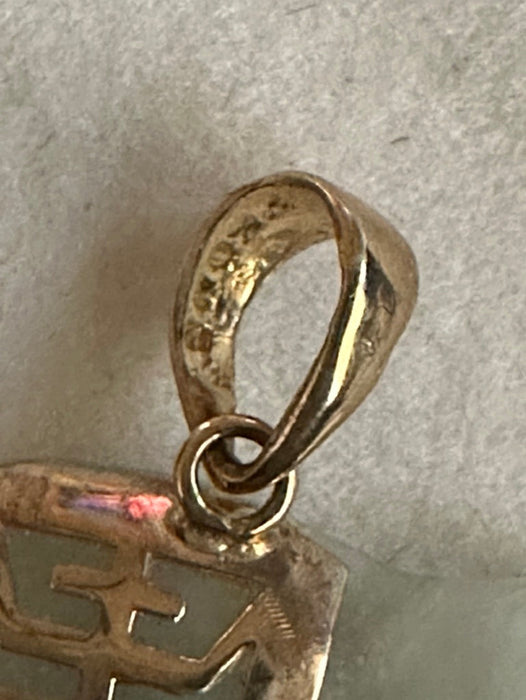 Jade and Gold Good Luck Elephant Charm Pendant 10k Gold and Jade. Vintage Hand Carved Jade Elephant Pendant 1.25in, Come In Gift Box-EZ Jewelry and Decor