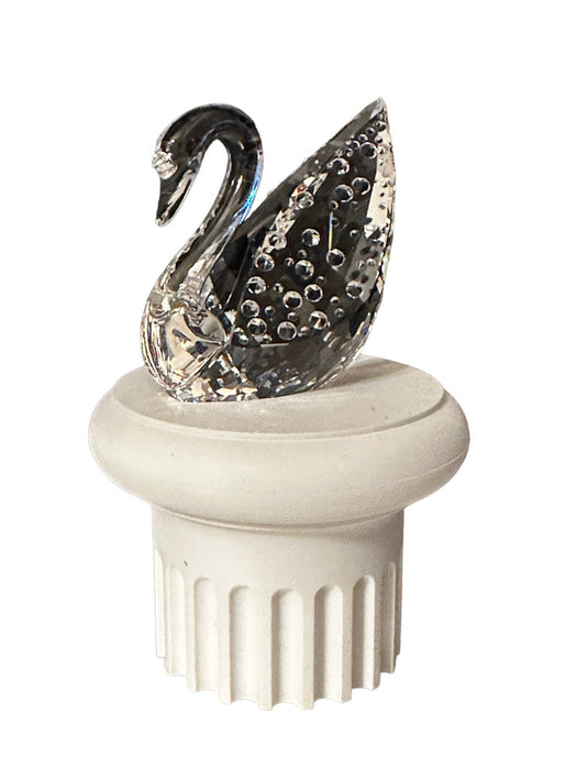 Vintage Swarovski Silver Crystal Swan With Base 4” Includes Original Box.-EZ Jewelry and Decor