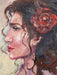 R.Mansourkhani, Rosa, Framed Original Oil Painting, 24” x 20”-EZ Jewelry and Decor