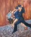 Roya Mansourkhani, Argentine Tango, Oil, 60” x 48”-EZ Jewelry and Decor