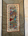 Chinese Vintage Silk Embroidery Framed Panel, Hand Crafted, In Garden, Early Republic, 11” x 17”-EZ Jewelry and Decor