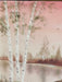 N. Cook, Pink Landscape, Framed Original Oil Painting, 16.5” x 13.5”-EZ Jewelry and Decor