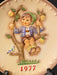 Annual Plate 1977 AppleTree BoyVintage Goebel Hummel Annual Plate # 270-EZ Jewelry and Decor