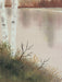 N. Cook, Pink Landscape, Framed Original Oil Painting, 16.5” x 13.5”-EZ Jewelry and Decor