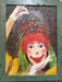 Shaida, Cheerful Clown, Oil Painting, 27" x 20.5"-EZ Jewelry and Decor