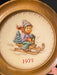 Annual Plate 1975 RideInto ChristmasVintage Goebel Hummel Annual Plate #268-EZ Jewelry and Decor