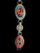 Antique Italian Mili Fiori Micro Mosiac BraceletAnd Two Brooches Set, Gift Boxed-EZ Jewelry and Decor