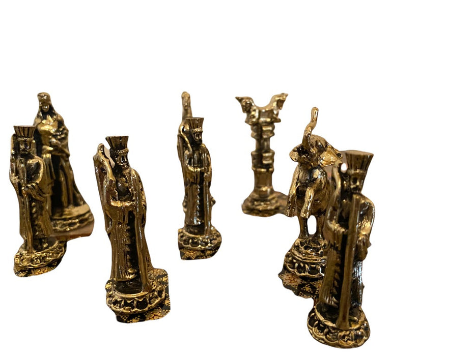 Gorgeous Persian Handcrafted Backgammon And Chess Micro Mosaic, Khatamkari.-EZ Jewelry and Decor