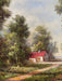 P. Sonige, A Summer Day, Original  Oil, 20” x 18”-EZ Jewelry and Decor