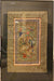 Chinese Vintage Silk Embroidery Framed Panel, Hand Crafted, Three Figures In Garden, Early Republic, 11” x 17”-EZ Jewelry and Decor