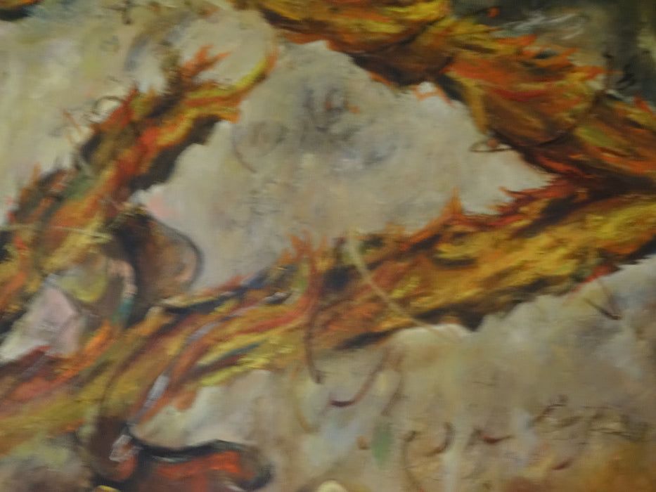 Rhythm of Life ,Oil Painting, 72" x 54"-EZ Jewelry and Decor
