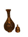 Persian Engraved Copper Handcrafted Vase, Ghalamzani. 11.5”-EZ Jewelry and Decor