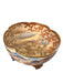 Antique Japanese Satsuma 8.5in Bowl on Wooden Stand, Hand Made & painted. Taisho period Signed & Trimmed in Gold-EZ Jewelry and Decor