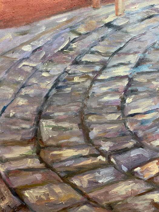 Roya Mansourkhani, Argentine Tango, Oil, 60” x 48”-EZ Jewelry and Decor