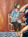 Roya Mansourkhani, Argentine Tango, Oil, 60” x 48”-EZ Jewelry and Decor