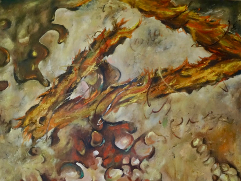 Rhythm of Life ,Oil Painting, 72" x 54"-EZ Jewelry and Decor