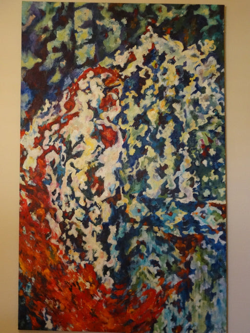 Roya Mansourkhani Untitled, 80 x 50Oil Painting-EZ Jewelry and Decor