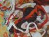 R. Mansourkhani, Dance In A Circle. Orignal Oil Painting Size: 58"x 48" inches.-EZ Jewelry and Decor