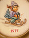 Annual Plate 1975 RideInto ChristmasVintage Goebel Hummel Annual Plate #268-EZ Jewelry and Decor
