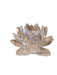 Vintage Swarovski Waterlily White Crystal Candle Holder (Small)2” x 3”-EZ Jewelry and Decor