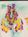 Iris,  Abstract Triptych Framed Original Paintings, Each Painting 24” x 20”, by artist R. Mansourkhani,-EZ Jewelry and Decor